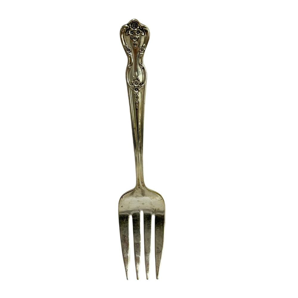 Silverplate Cold Meat Fork International Silver Inspiration - Magnolia c. 1951